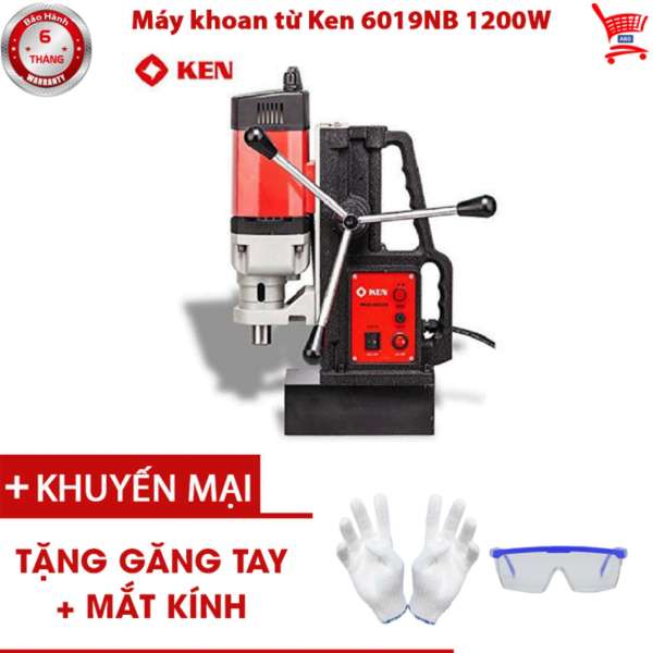 Máy khoan từ Ken 6019NB 1200W  - ABG shop