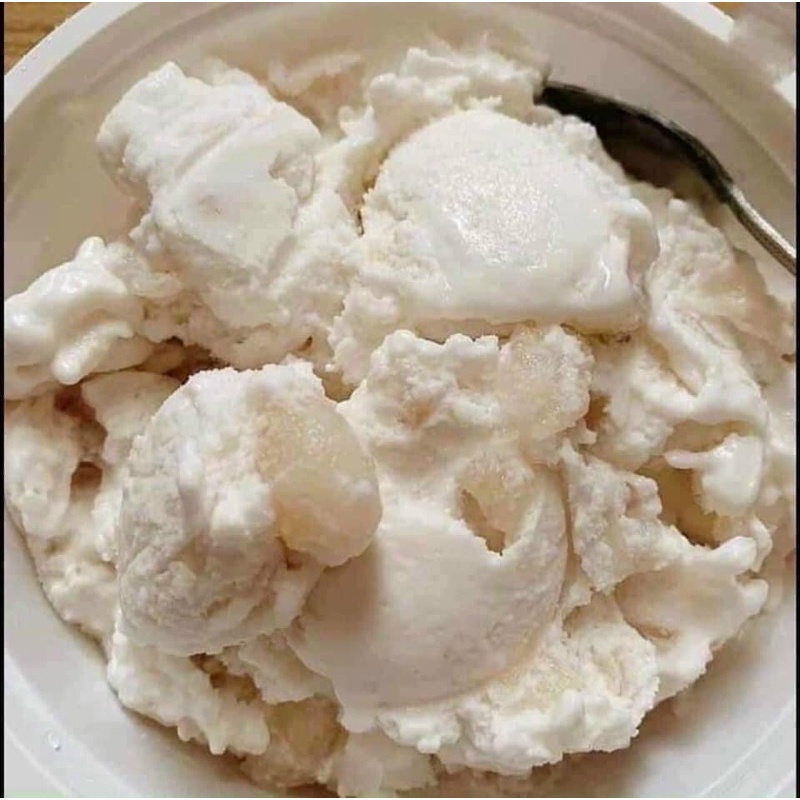 Kem nhãn tươi - hộp 500gr (giao tphcm)