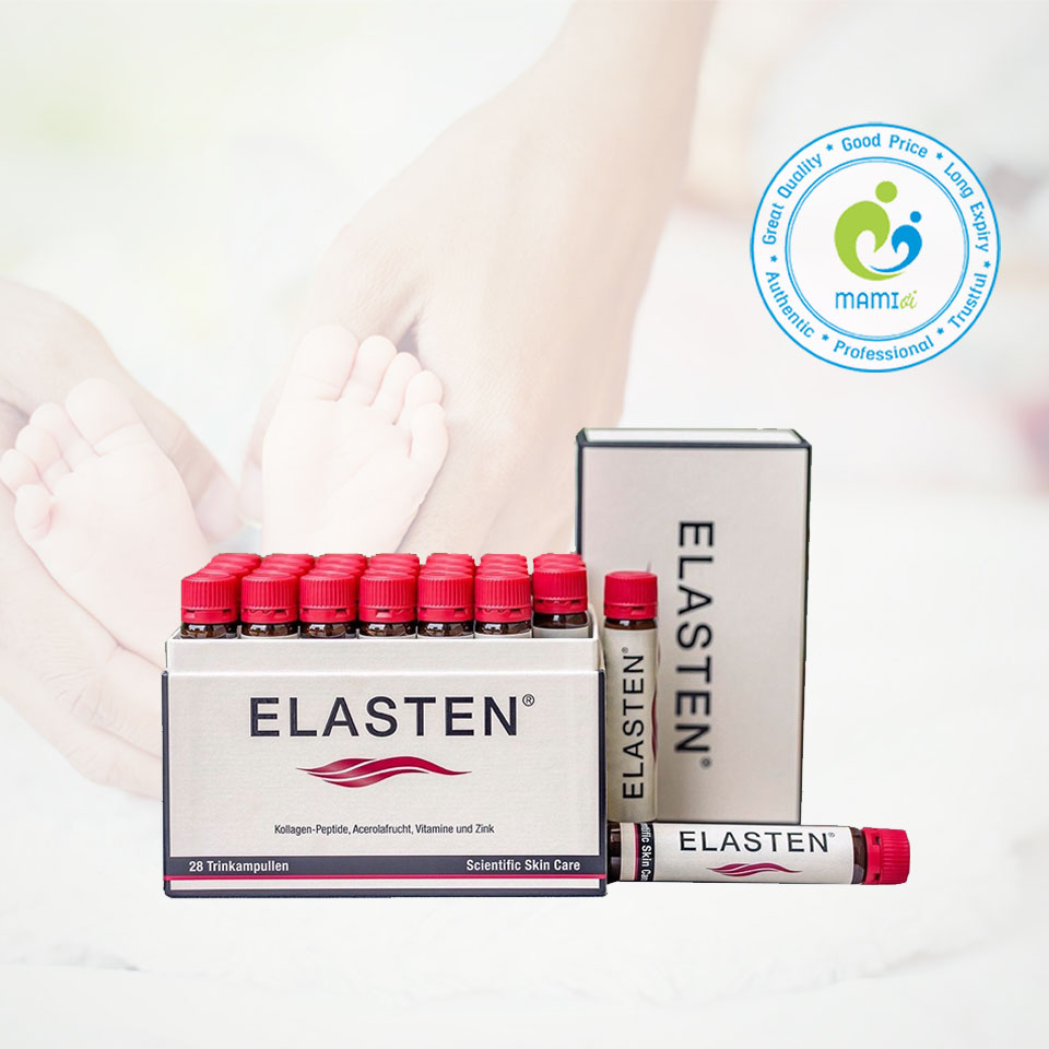 Collagen dạng nước giúp trẻ hóa da, căng bóng, sáng mịn, mờ nếp nhăn Elasten Collagen, Đức