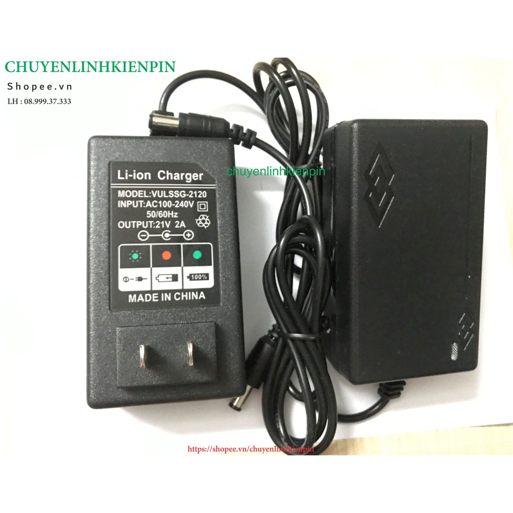 Sạc 5s 21v 2A,tự ngắt (1 dây),có đèn báo đầy ( BL64 152 )
