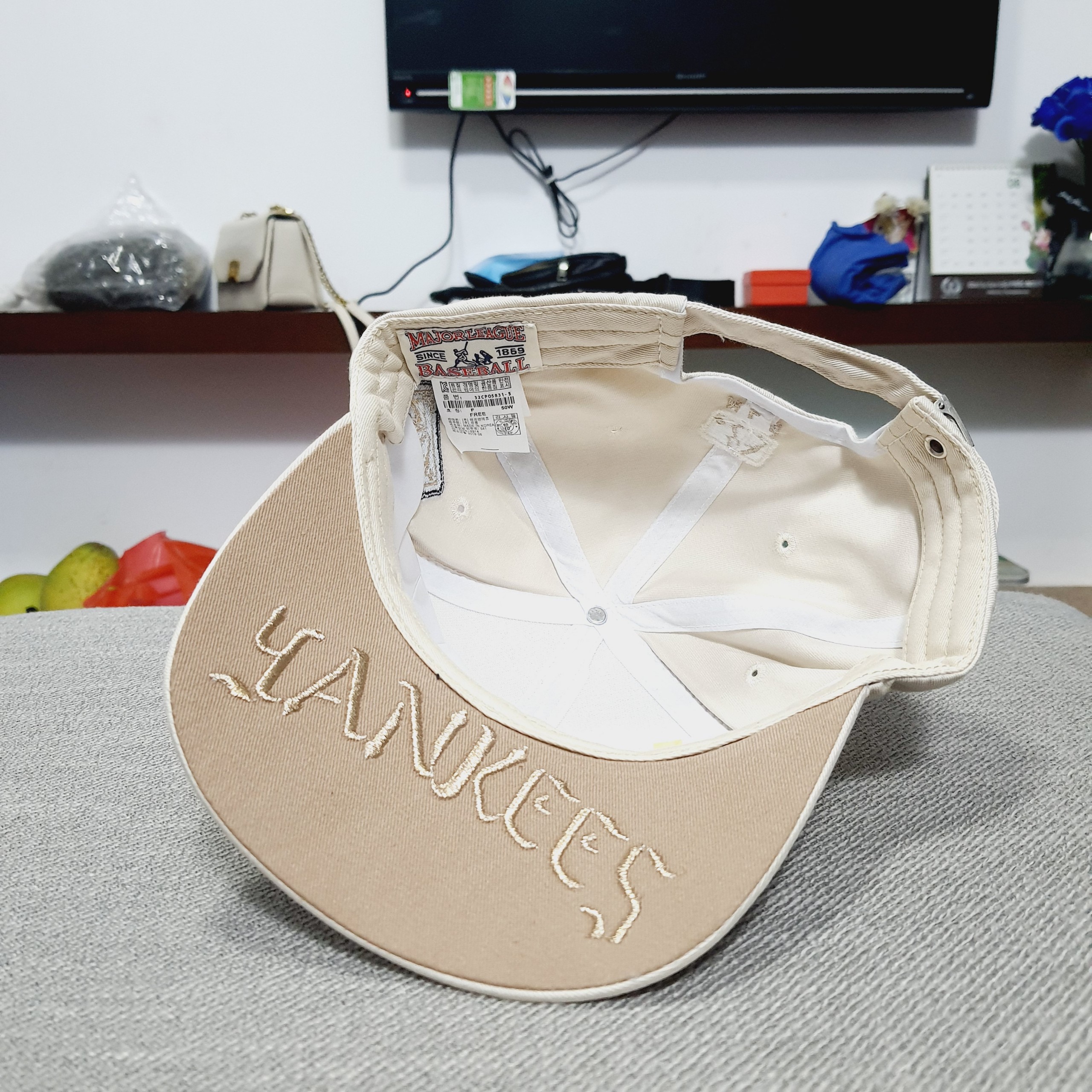 Hat NY embroidery high-end form đẹp personality (hy)