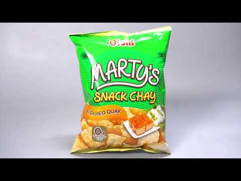 [Oishi] Snack Chay vị da heo quay 14g/35g (10 gói) - 73g (5 gói)