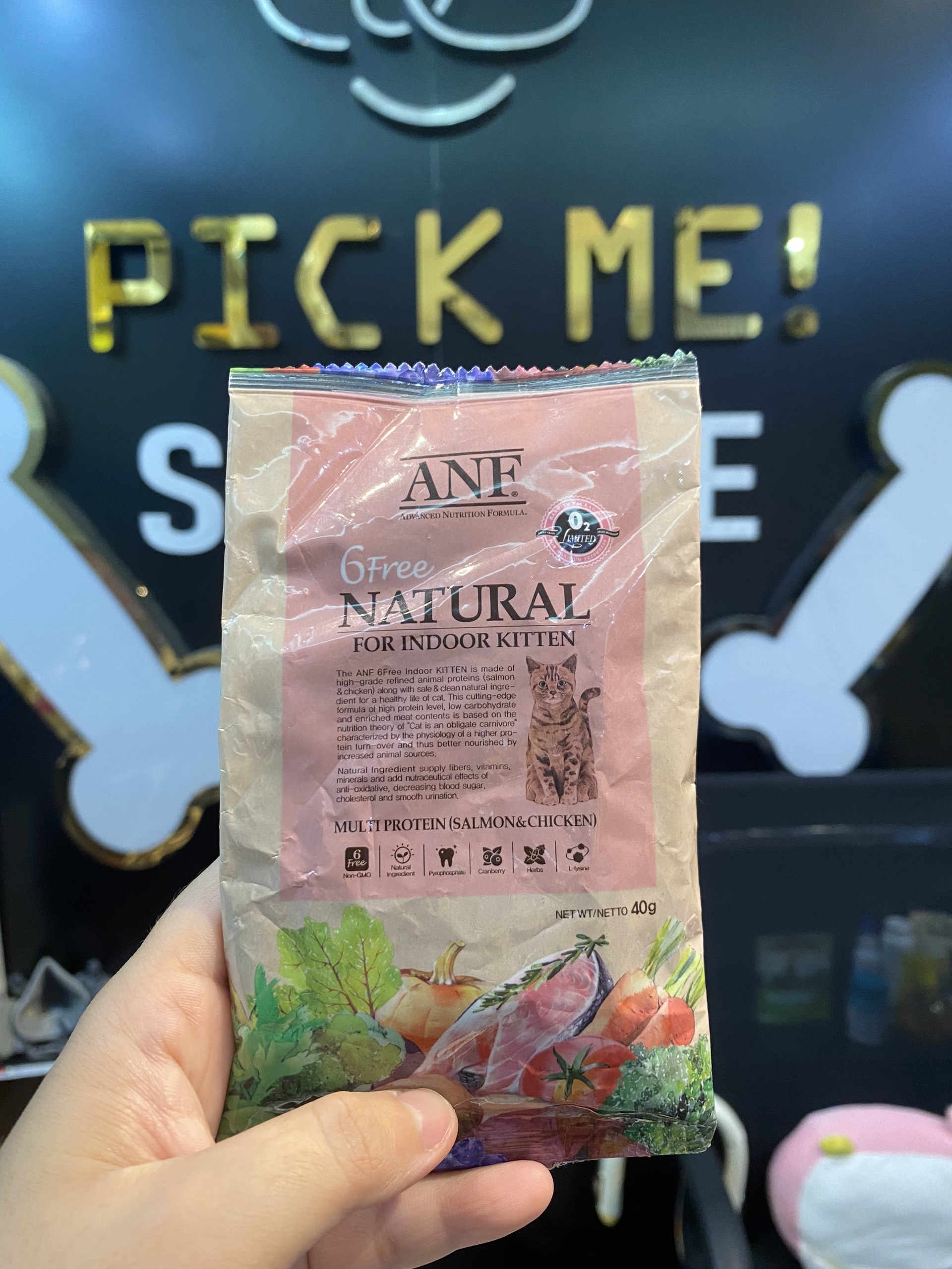 Gói dùng thử 40g - Hạt cho Mèo ANF | Today Dinner | Nutrience | Nutri Edge | Cat eye