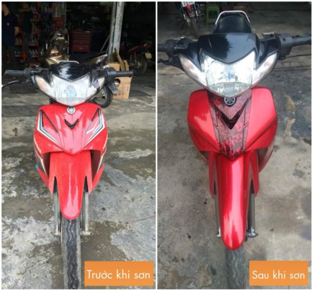 Samurai Y138 - SƠN SAMURAI SƠN XỊT MÀU ĐỎ CANDY Y138