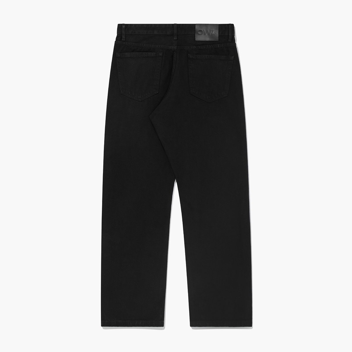 Quần jean nam Owlbrand Relax/Đen