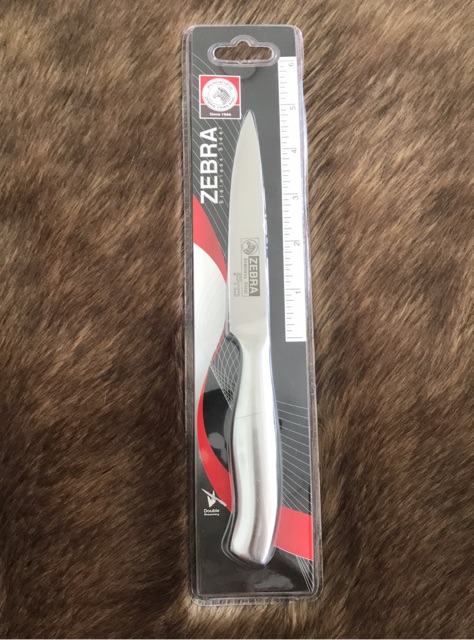 Dao gọt hoa quả, lạng thịt cá Zebra Pro II Thái Lan 23cm-100304