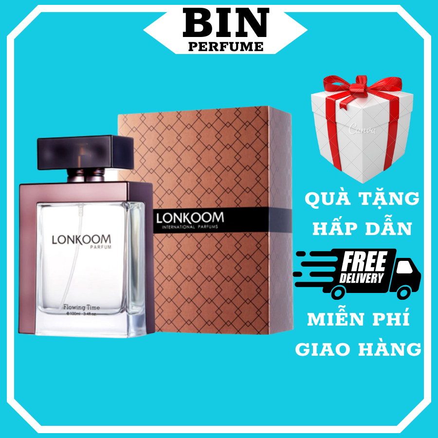 Nước hoa Lonkoom Flơing Time Dung Tích 100ml