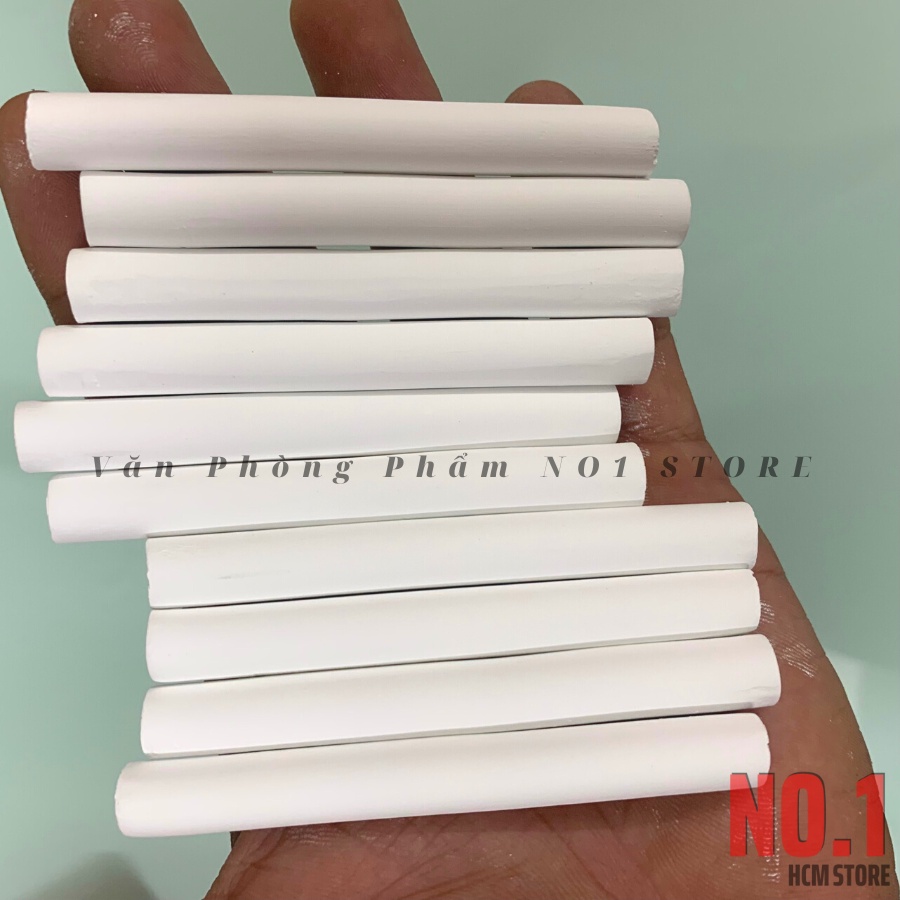 Combo 2 Hộp (10 Cây/Hộp) Phấn Trắng Không Bụi MIC - VPP HA