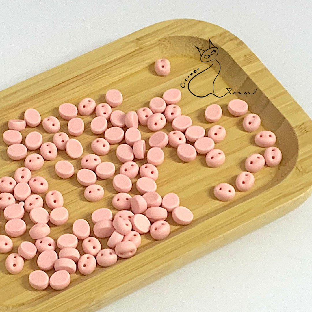 Mũi heo dán | Mũi thú len handmade (10 cái/set)