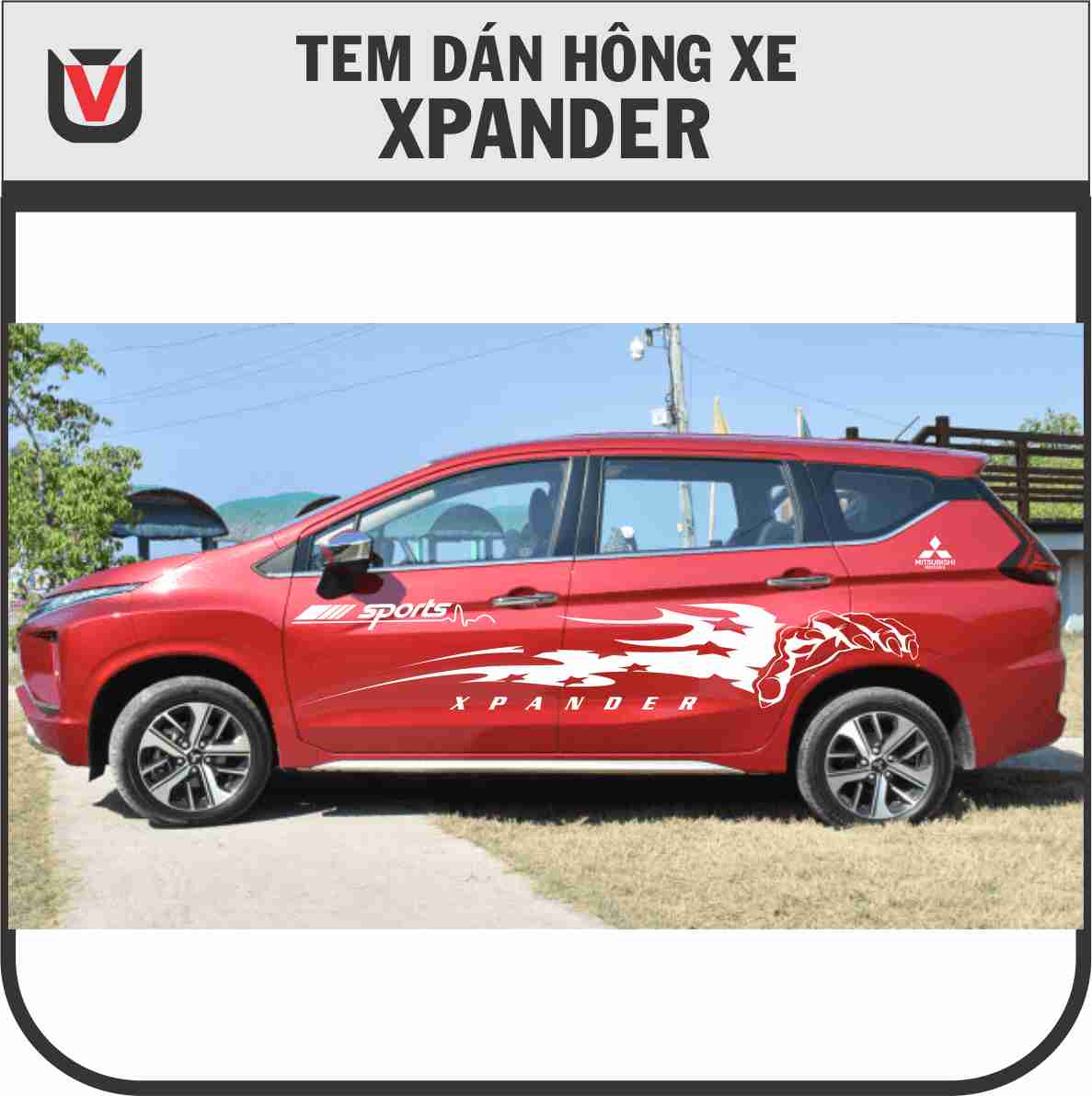 Tem độ Xpander phong cách cực ngầu