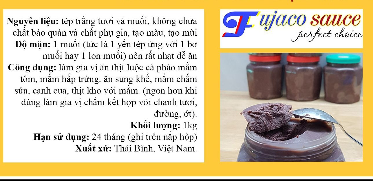 MẮM TÔM KHÔ ĐẶC SẢN THÁI BÌNH, handmade
