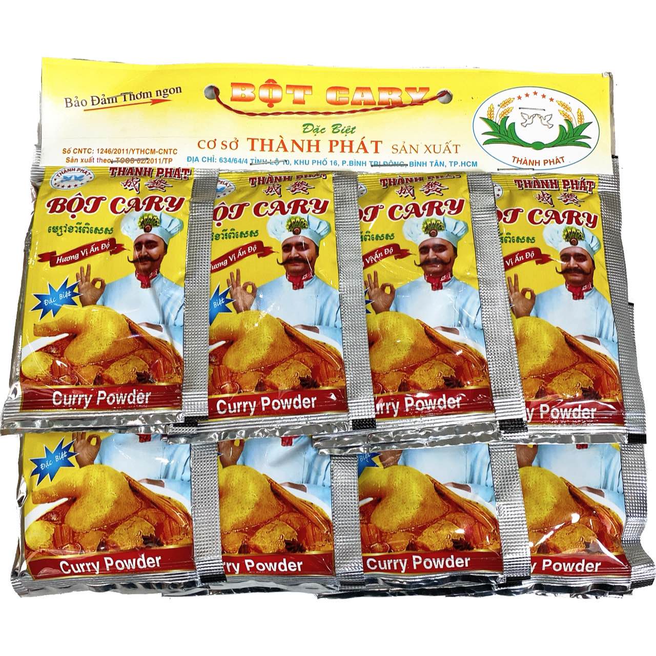 Set 10 gói x 3g bột cà ry thành phát bách hóa uy tín