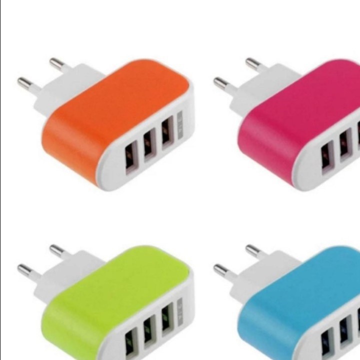 Cóc Sạc 3 Cổng Usb Sạc Nhanh 3A Giá Rẻ