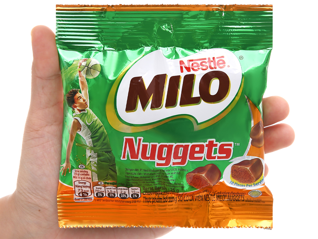 Socola viên MILO Nuggets 25g