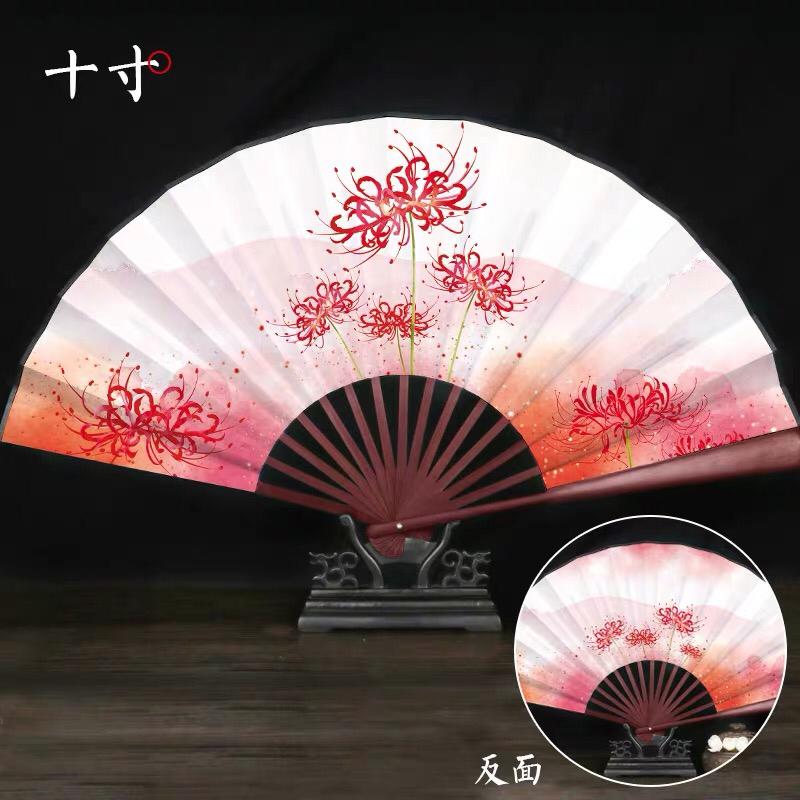 Quạt xếp vải mẫu cổ  phong