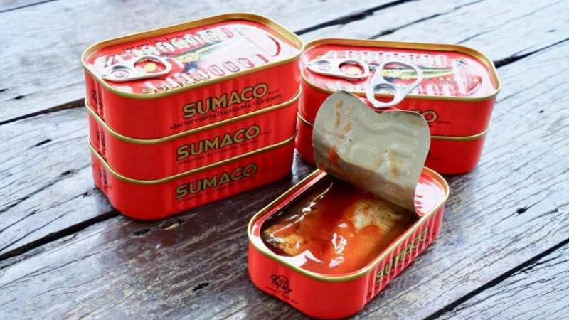 [COMBO 3 HỘP] Cá Mòi Sốt Cà Thái Lan Sardines Sumaco Hộp 125g