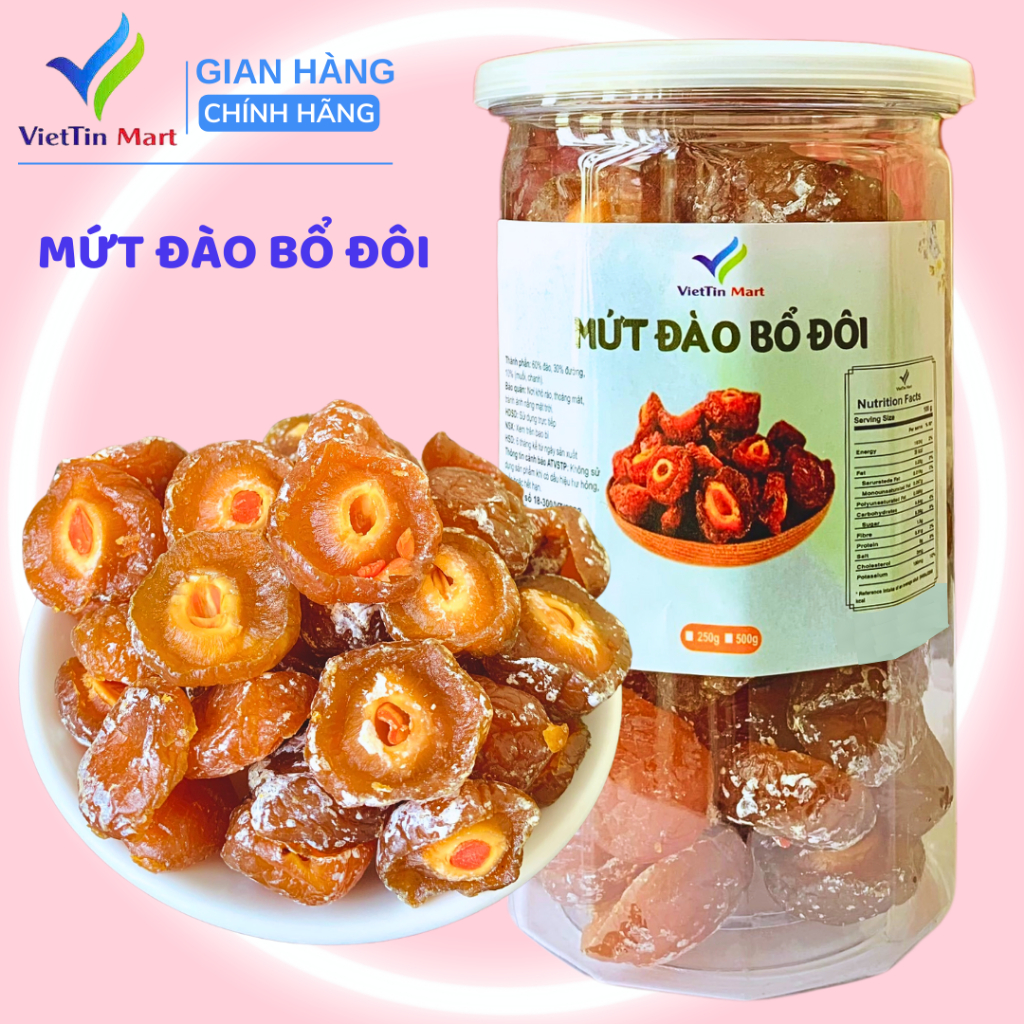 Mứt Đào Đôi 500g VietTin Mart