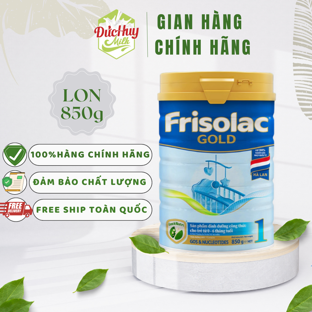 Sữa bột frisolac gold 1 850g