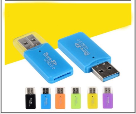 Đầu đọc thẻ nhớ mini 2 trong 1 - Micro SD - TF