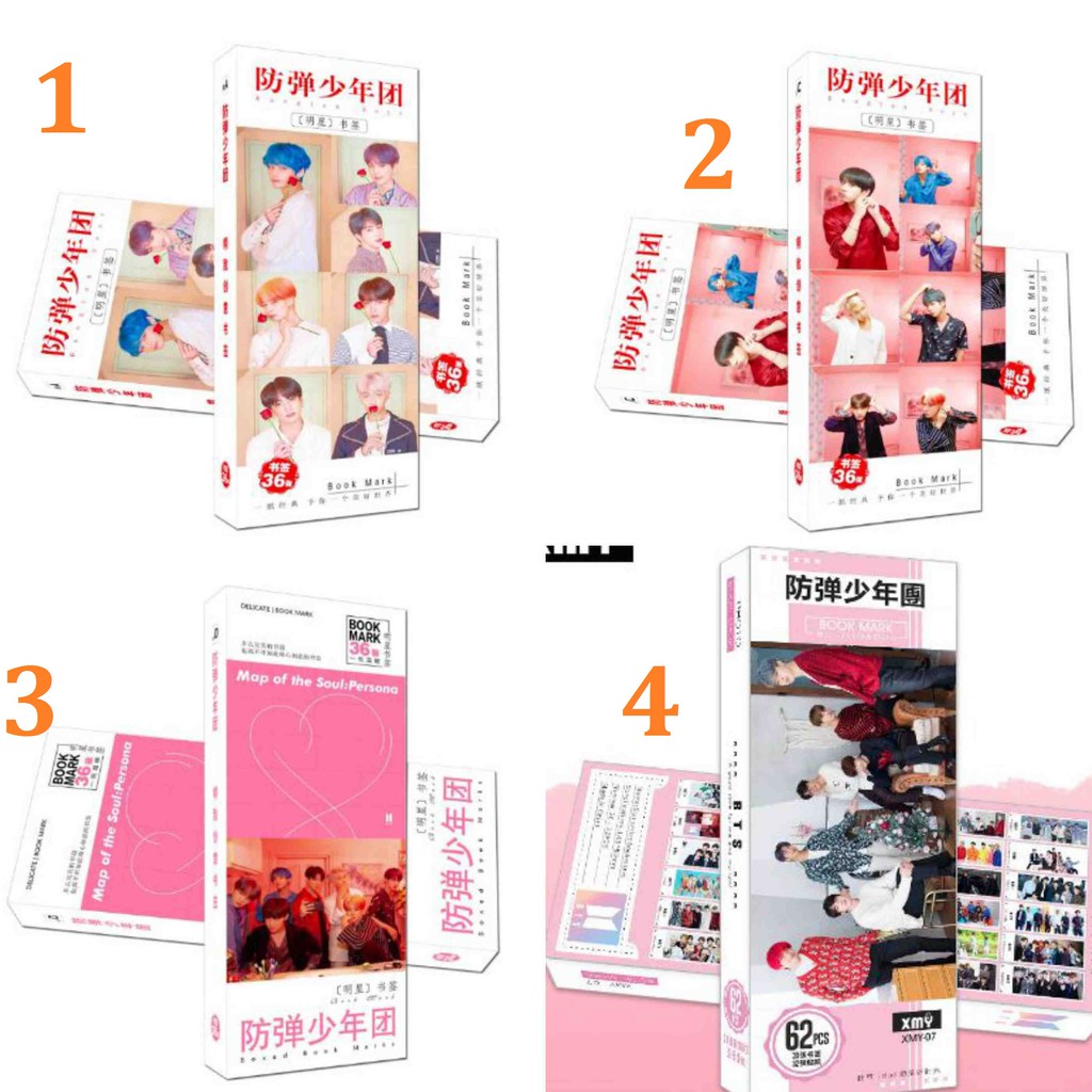 BOOKMARK BTS MẪU MỚI ALBUM " PERSONA"