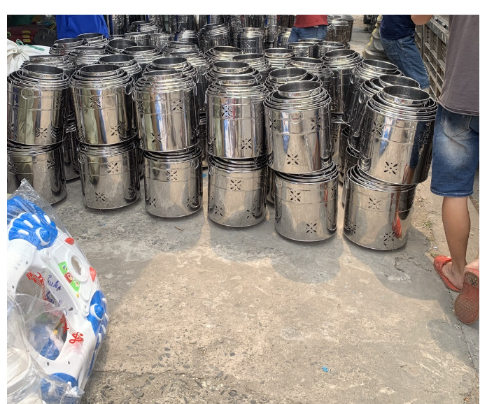 Lò Đốt Vàng Mã, Inox Nhiều Kích Cỡ
