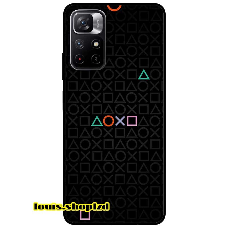 Ốp lưng dành cho xiaomi redmi note 11 5g - redmi note 11t 5g - redmi note 11s 5g mẫu bốn phím game