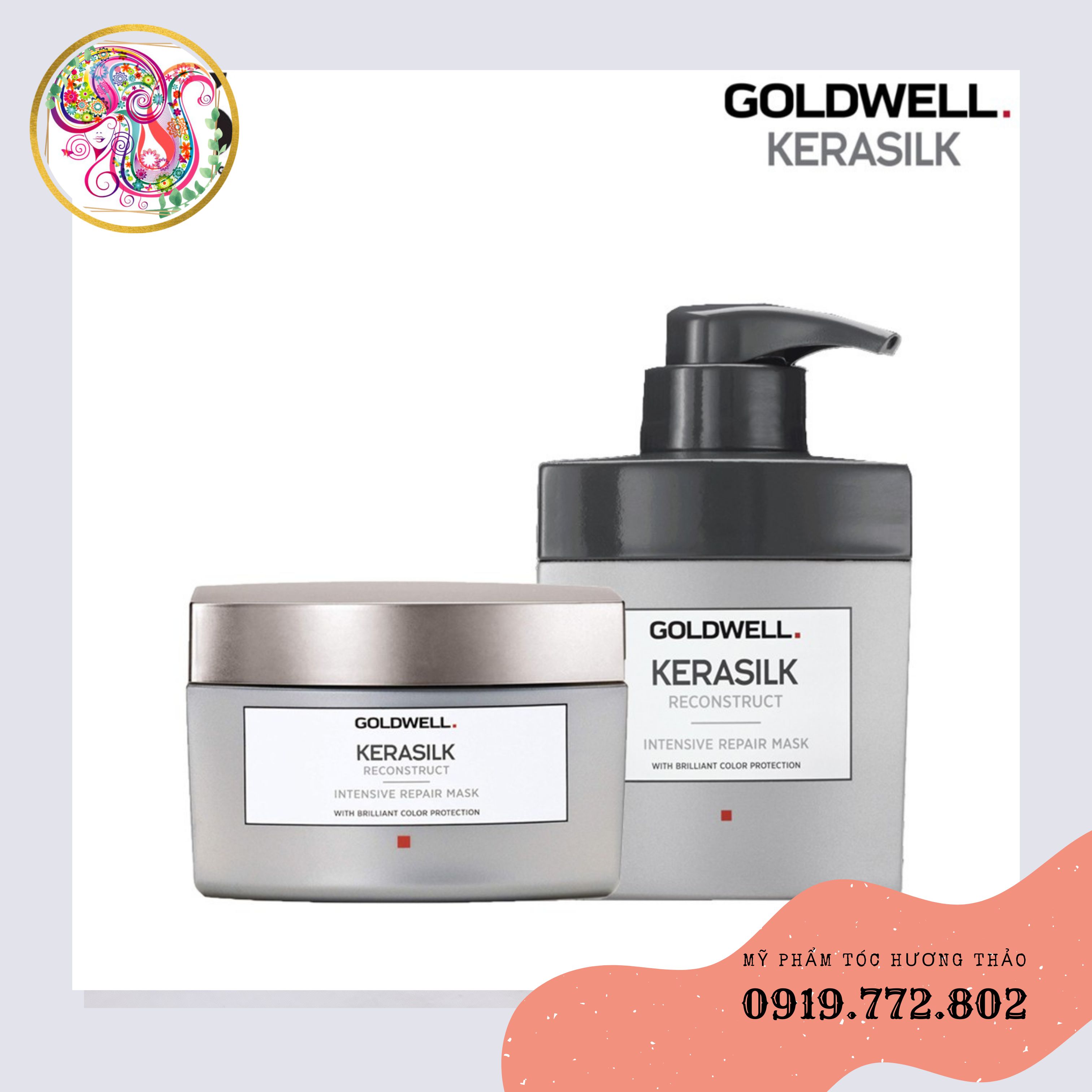 MẶT NẠ SIÊU PHỤC HỒI GOLDWELL KERASILK RECONSTRUCT 200ML/500ML