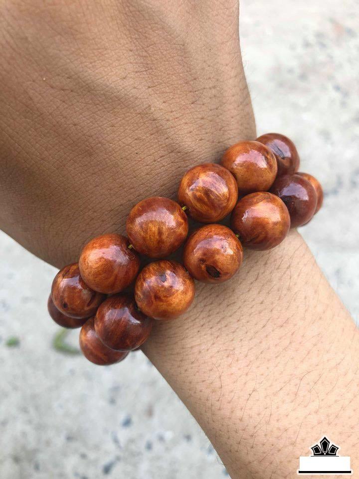 [HCM]Vòng phong thủy gỗ Huyết Long 14ly