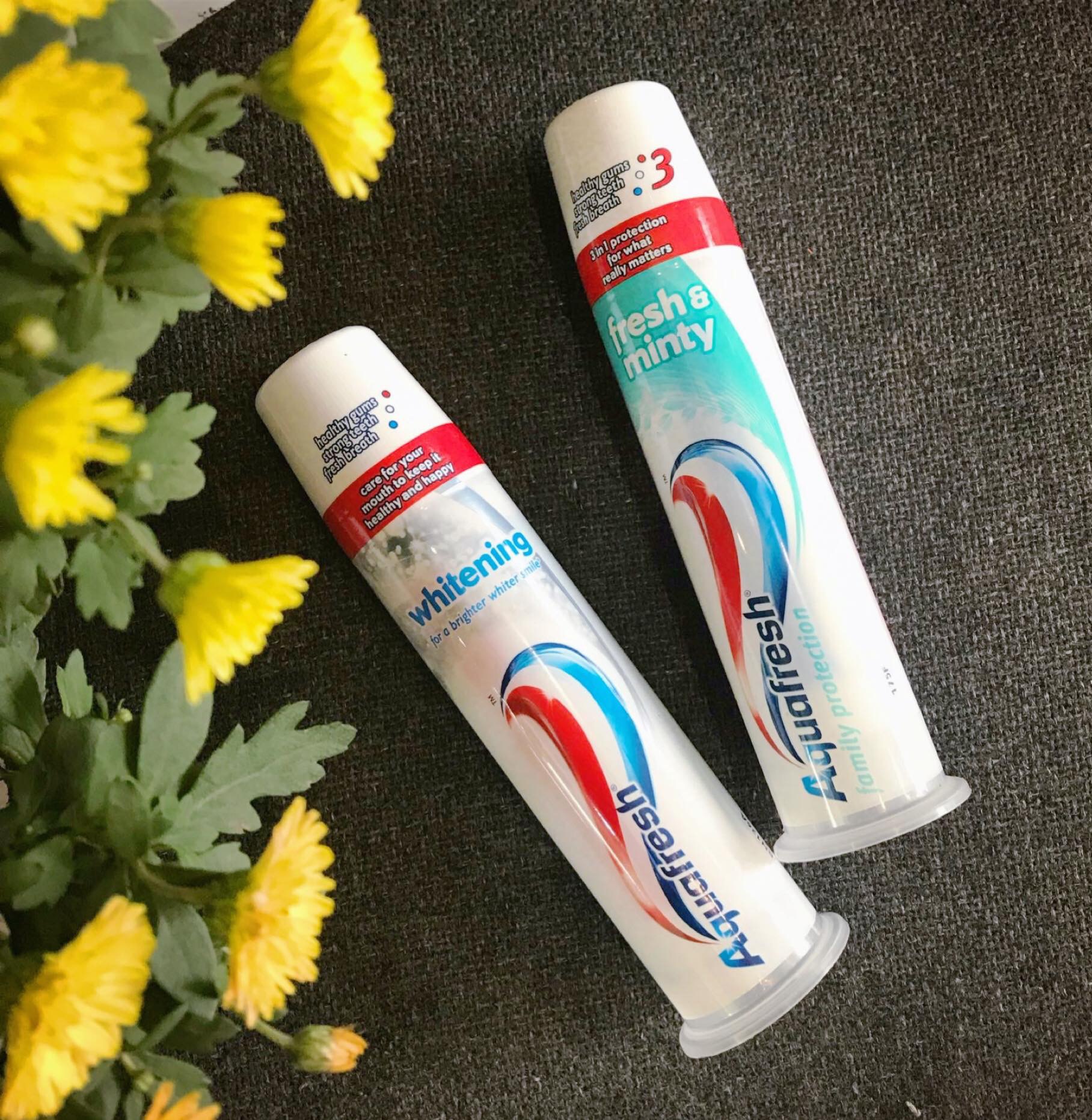 Kem Đánh Răng Aqua Fresh & Minty - Dạng Ống - 100ml