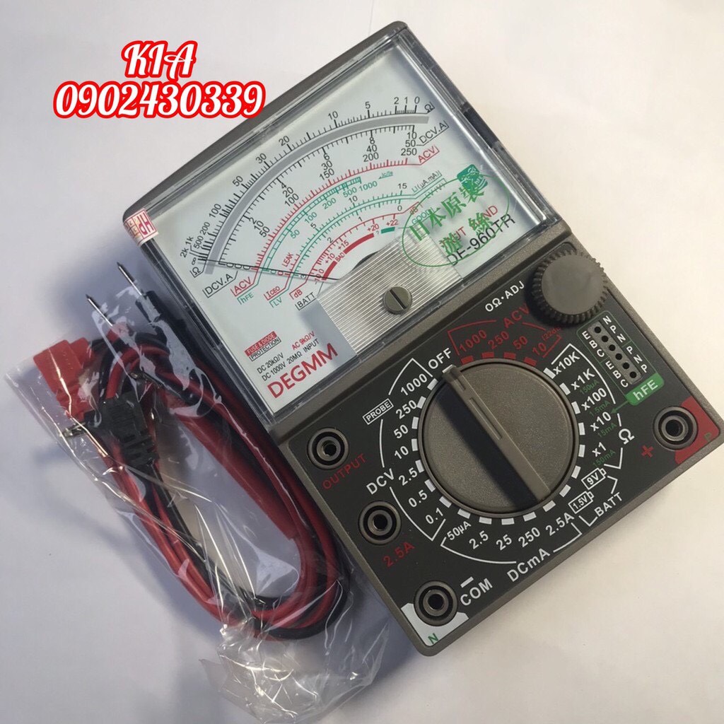 [HCM]Đồng Hồ Kim DE-960TR