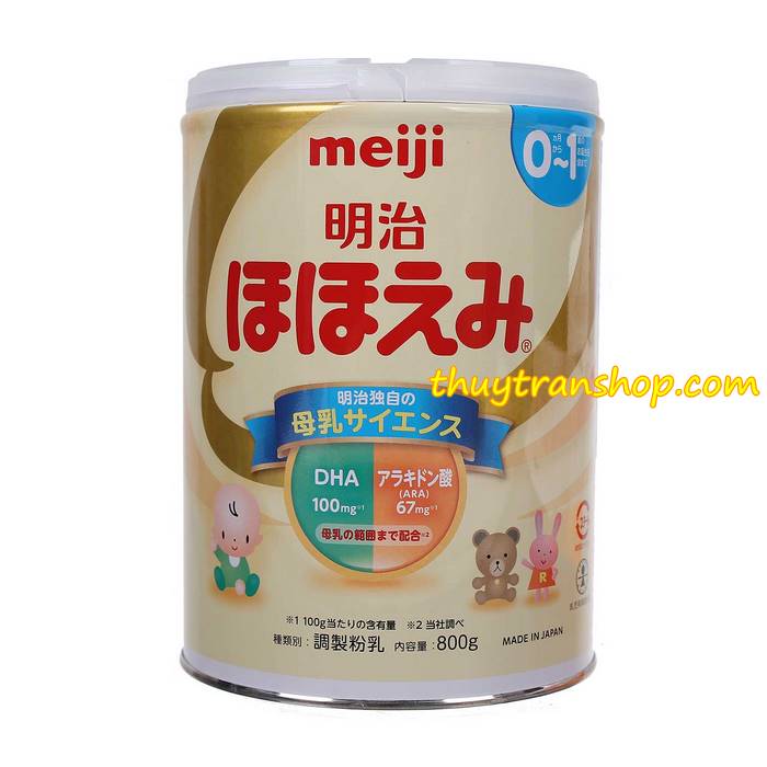 Sữa Meiji Lon Nội Địa Nhật
