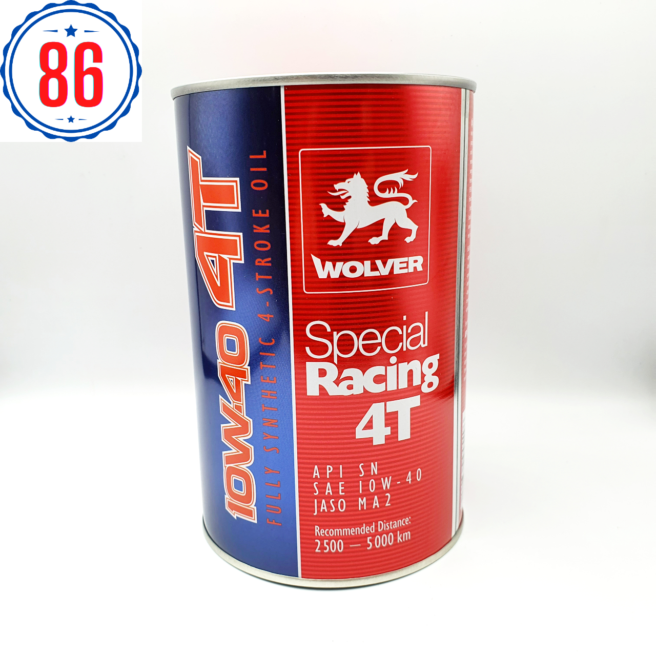 Nhớt siêu cao cấp Wolver Special Racing 10w40 API SN cho xe số côn tay moto tay ga