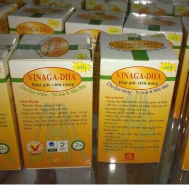 Dầu gấc VINAGA DHA Sáng mắt đẹp da