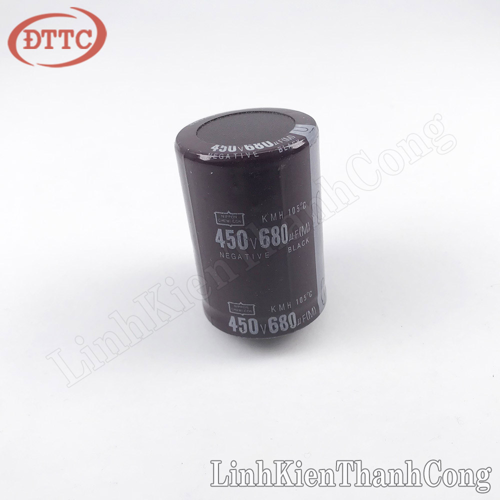 Tụ 680uF 450V Chân Cứng (35x50mm)