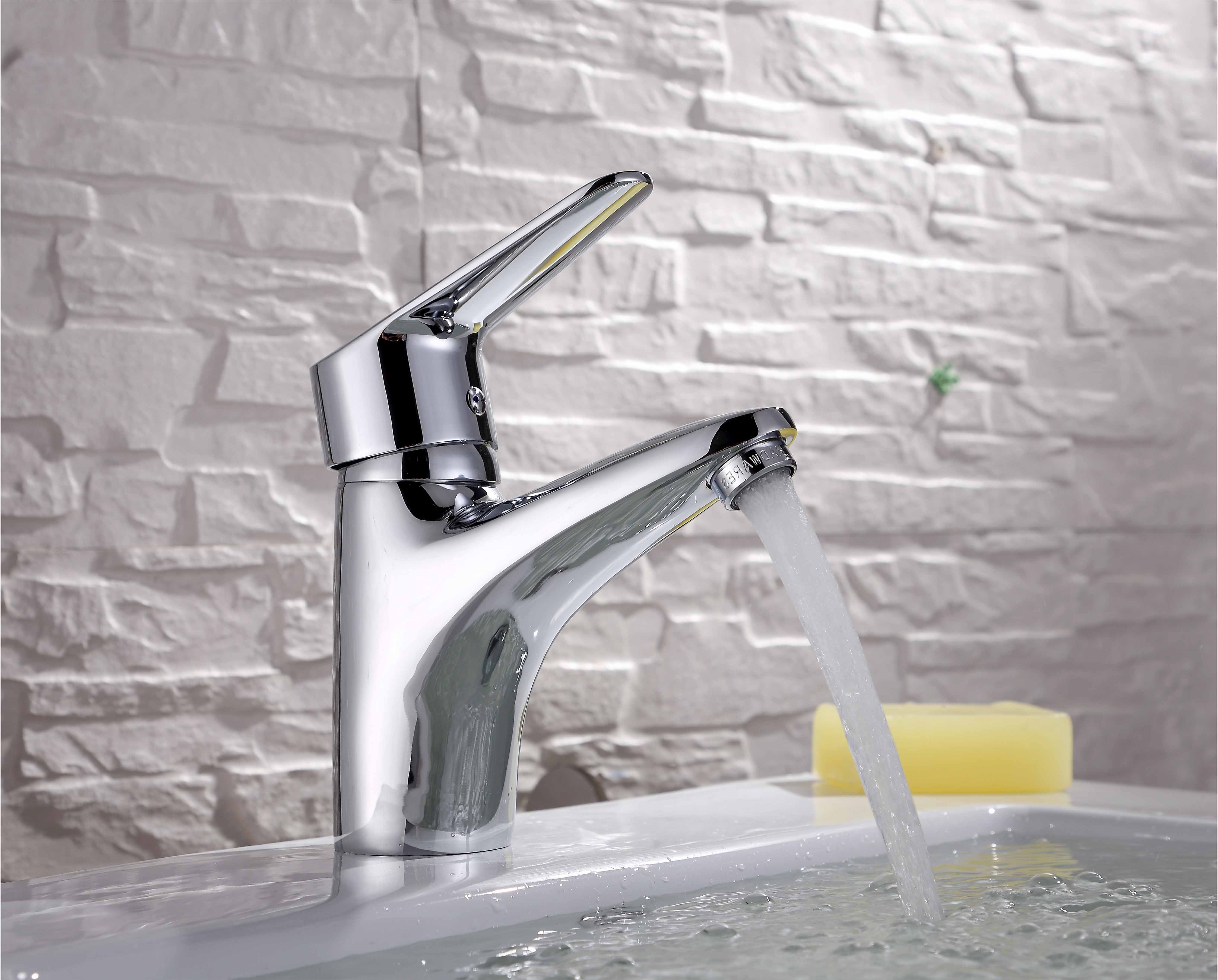 (Có Video) Vòi lavabo nóng lạnh Đồng mạ Chrome Eurolife EL-LOT 02 (Trắng bạc)