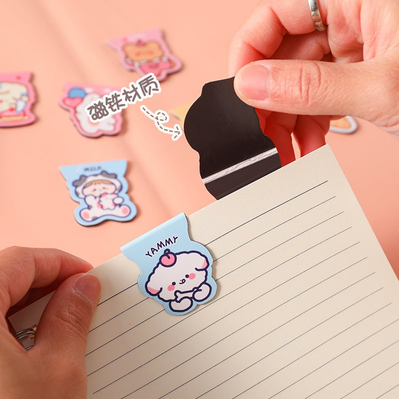 Bookmark nam châm kiểu hoạt hình dễ thương