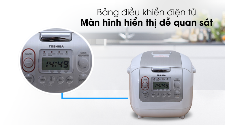 Nồi cơm điện tử TOSHIBA RC-10NMF