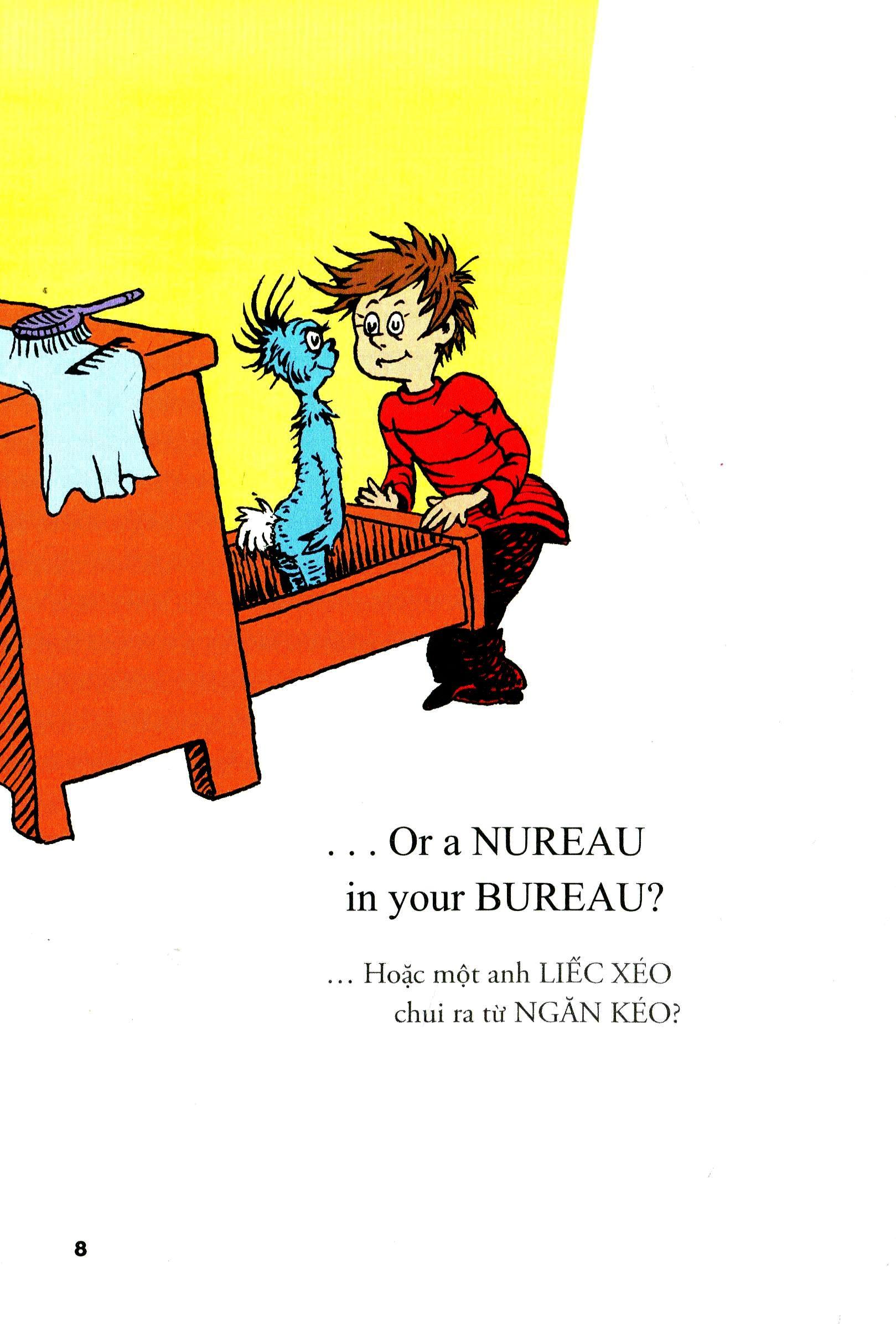 Sách - Dr. Seuss - Trong túi có bạn tóc búi