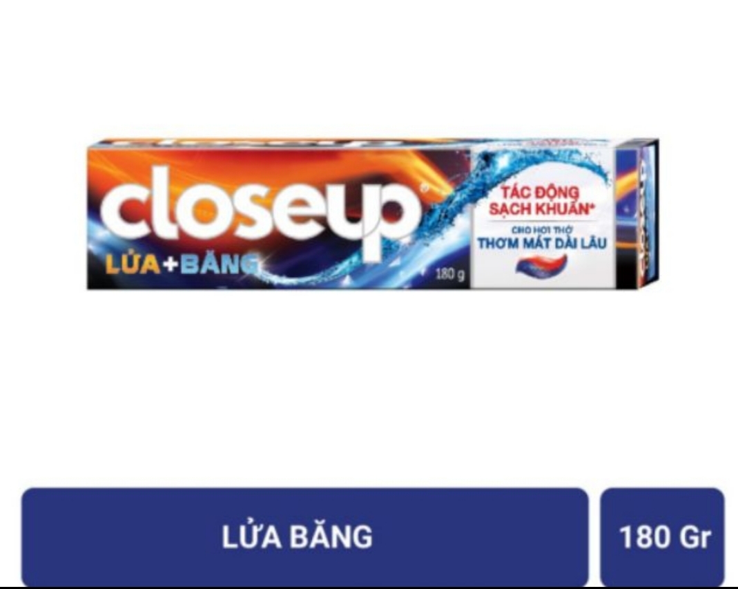 Kem Đánh Răng Close Up 180g Lửa Băng