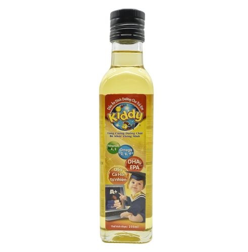 [HCM]Dầu Ăn Dinh Dưỡng Trẻ Em Kiddy chai 250 ml