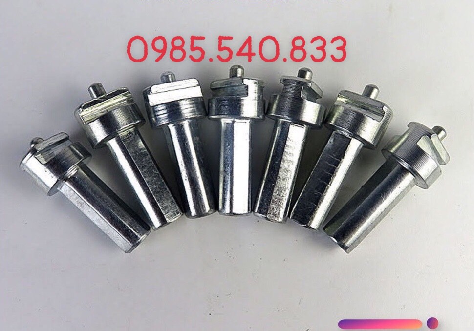 Dây thông tắc cống dùng cho máy khoan ( 12M dây + 6 đầu thông+ đầu kết nối máy khoan )