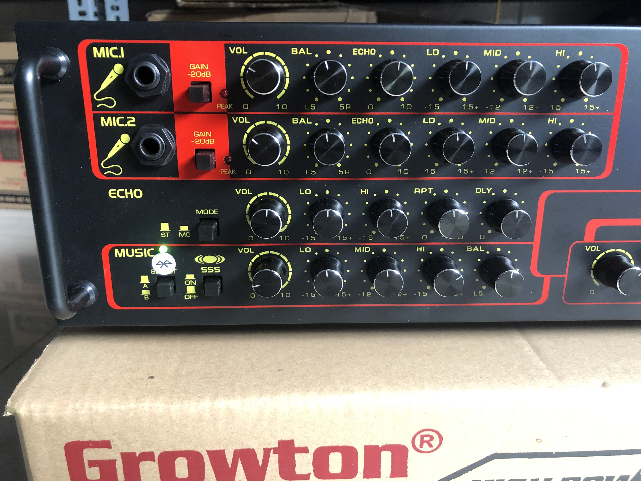 Amply Growton Pro-999II 12 sò - Bluetooth