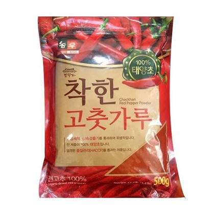1KG Ớt Bột Mịn Hàn Quốc CHACKHAN - NONG WOO