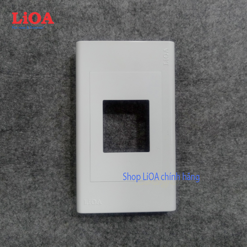 Mặt chứa 1 cầu dao MCCB 2 cực - CB cóc