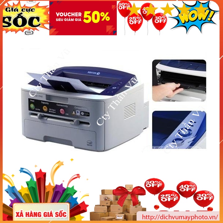 Beautiful old Fuji Xerox 3155 black and white laser printer with INECO warranty 69/255