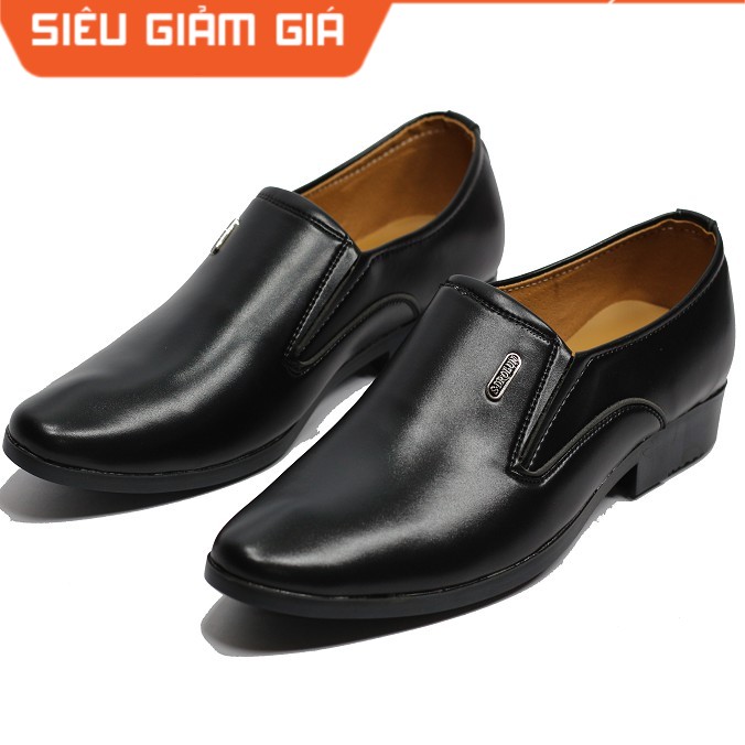Giày tây nam không dây lịch lãm pq101
