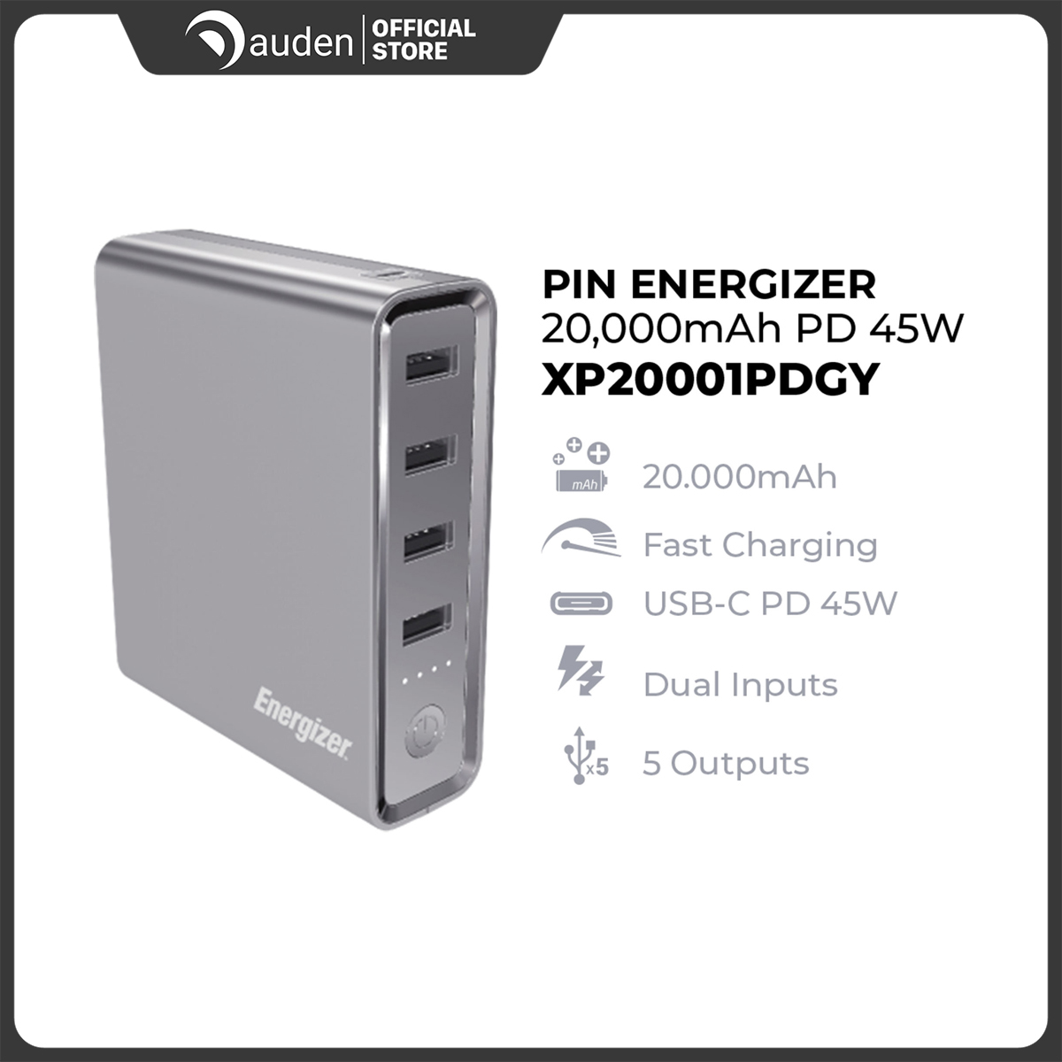 Pin sạc dự phòng Energizer XP20001PD ...