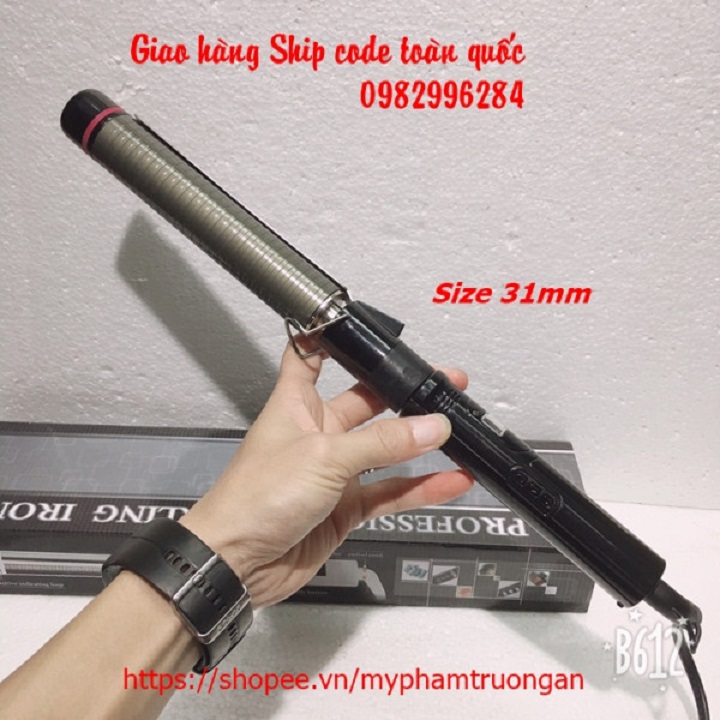Máy uốn xoăn Sahala 6 size [Phi 19 - 34]