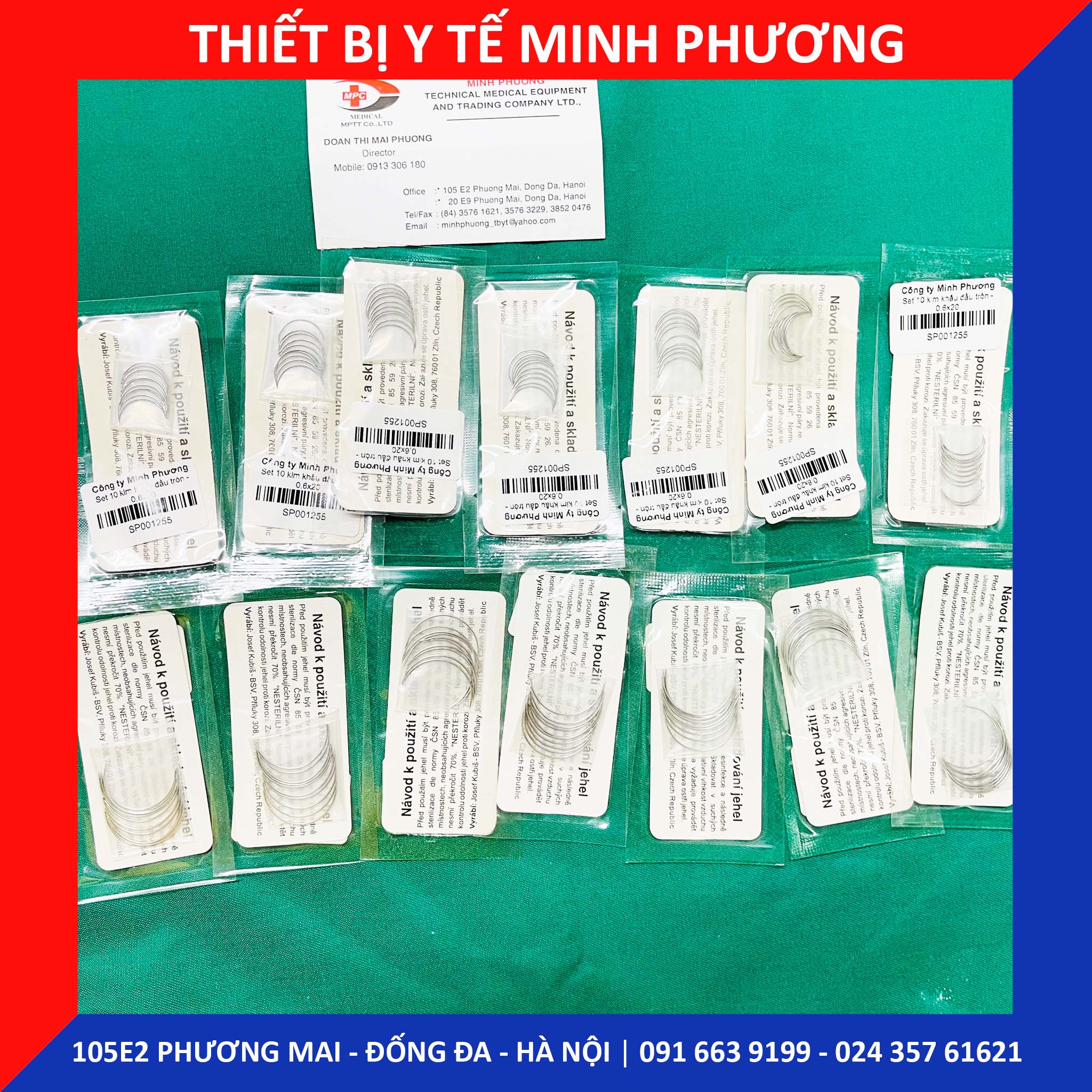 Set 10 kim tập khâu các loại