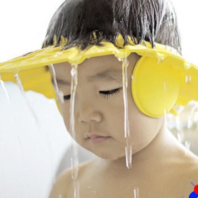 [HCM]Mũ đội đầu tắm cho Bé tiện đụng có thế dùng cắt tóc che nắng GIA DỤNG KOREA